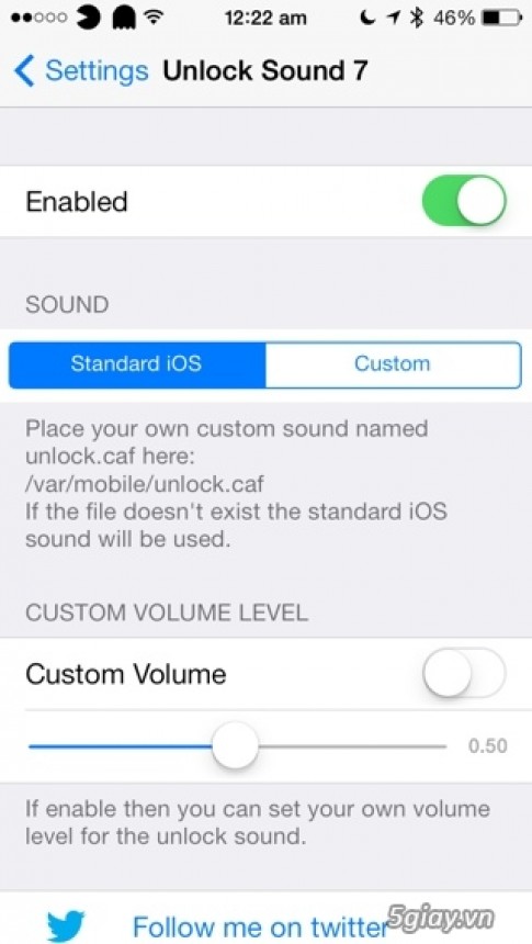 Tweak UnlockSound7: dem am bao unlock tro lai voi iOS 7