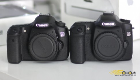 Canon 60D so dang voi ‘dan anh’ 50D