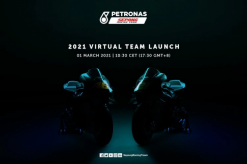 Petronas SRT ra mat Teaser gioi thieu doi hinh Valentino Rossi va Franco Morbidelli