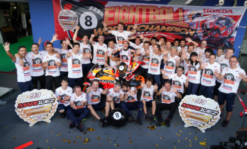 Honda VN dong hanh cung Repsol Honda Team, chinh phuc danh hieu Triple Crown MotoGP 2019