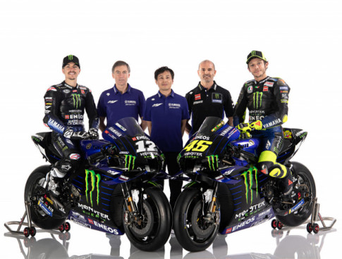 MotoGP 2020 - Doi dua Yamaha Monster Energy ra mat cho mua giai MotoGP 2020