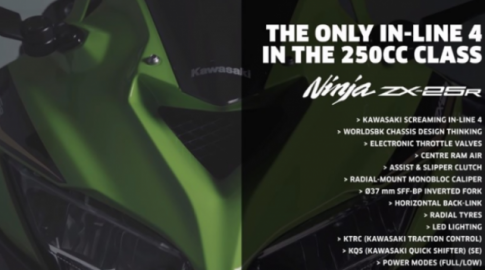 [Video] Jonathan Rea thu nghiem Ninja ZX-25R tai duong dua Jerez