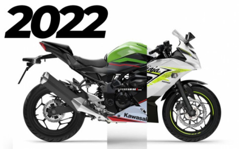 Kawasaki Ninja 125 2022 chinh thuc trinh lang, gay soc voi gia ban tren troi
