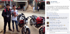 Biker lái Ducati Monster ra đi và cái chết báo trước trên Facebook