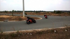 [Clip]Buổi tập qua cua Moto Gymkhana Vietnam