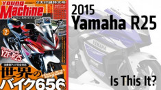 Lộ phiên bản sản xuất Yamaha R25