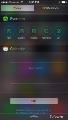 10 widget miễn phí trên iOS 8 mà bạn không thể bỏ qua.