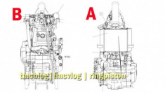 Bản phát thảo khối động cơ mới của Satria Fu thế hệ tiếp theo