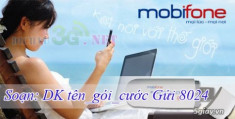 Cách đăng ký GPRS, 3G của Mobifone