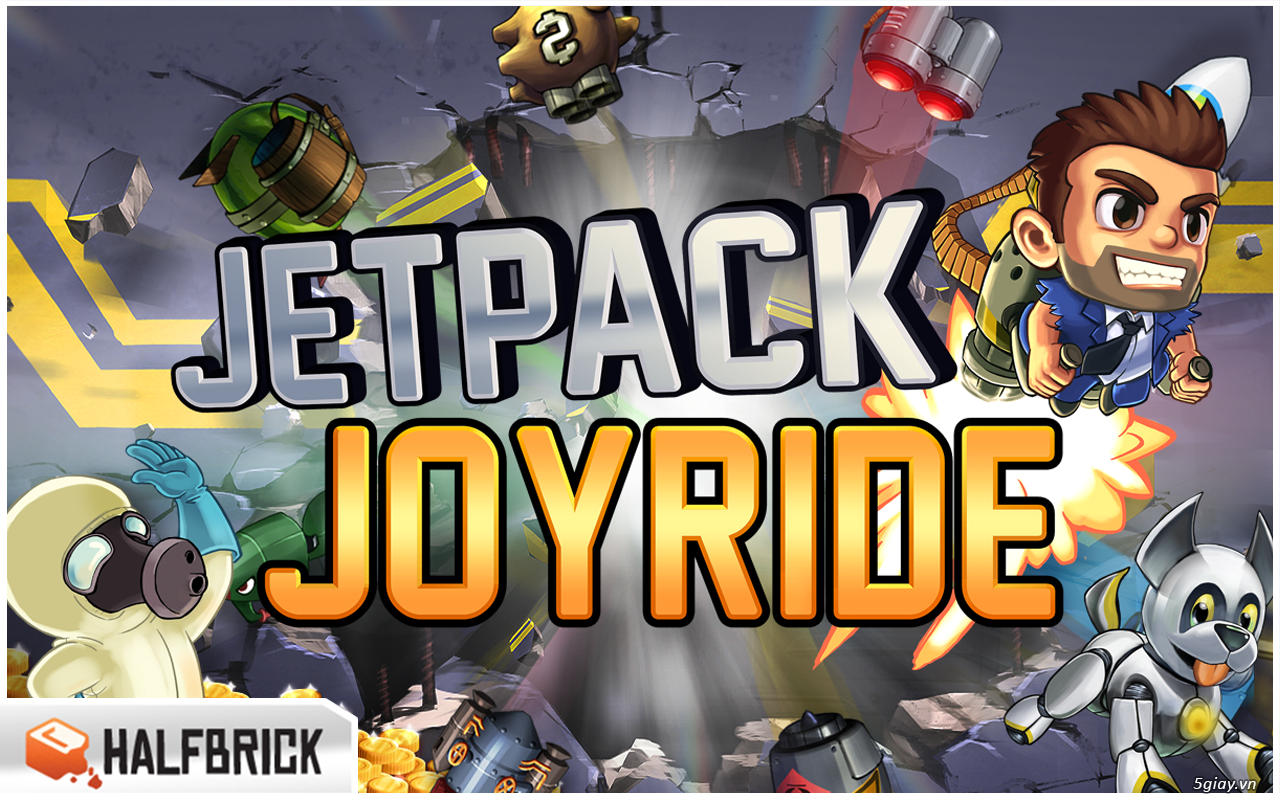 Cài đặt game Jetpack Joyride Full cho Android