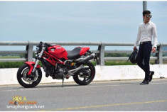 Cảm nhận của biker 8X về “người tình” Ducati Monster 795