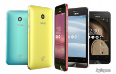 [CES 2014] ASUS ra mắt 3 chiếc smartphone Android ZenFone 4, 5 và 6, giá từ 99 USD, chip Intel Atom