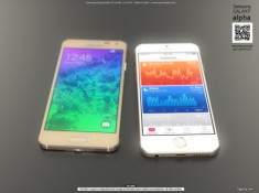 Chùm ảnh so sánh siêu phẩm iPhone 6 vs. Samsung Alpha