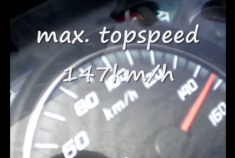 [Clip] Khả năng tăng tốc và maxspeed của SH 300i
