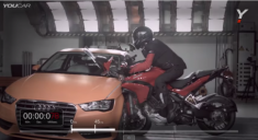 [Clip] Thử nghiệm túi khí D|Air khi xảy ra tại nạn trên Ducati Multistrada 2015