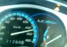 [Clip]Exciter maxspeed 153km/h nghi vấn hack