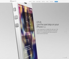 Concept iPhone L ấn tượng trên nền iOS 8