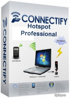 Connectify Hotspot Pro 7.2 Full – Phần mềm phát Wifi trên laptop