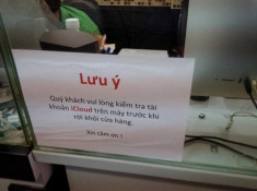Cửa hàng iPhone bị khách khóa iCloud tại Việt Nam