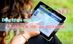 Đăng ký gói cước Miu cho iPad