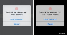 Danh sách những ứng dụng được tích hợp Touch ID trong iOS 8