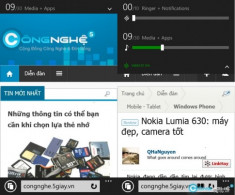 Điều chỉnh âm lượng nhanh trên Lumia 630