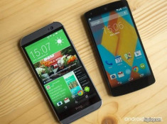 Đọ cấu hình của HTC One M8 với LG Nexus 5