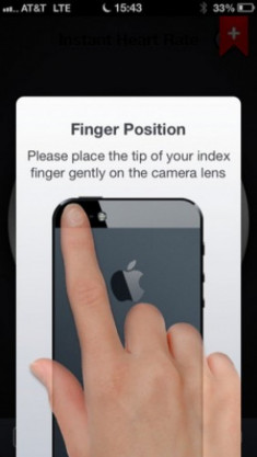 Đo nhịp tim bằng iPhone, không cần phụ kiện