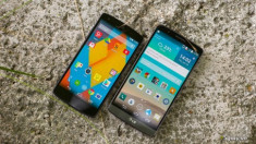 Đọ thiết kế và màn hình của 2 siêu phẩm: LG G3 và Nexus 5