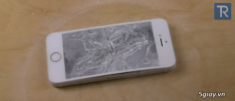 Đóng băng iPhone 5s trong nitơ lỏng