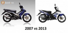 exciter 2007 vs exciter 2013 xe nào ngon và đẹp hơn ?