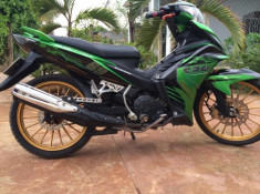 Exciter Xanh Lá CRG Của Biker Tây Ninh