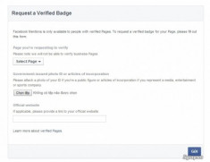 Facebook đã chính thức cung cấp verify badge cho doanh nghiệp và người nổi tiếng