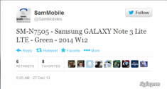 Galaxy Note 3 sẽ có dòng Lite