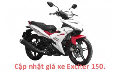 Giá bán Exciter 150, Exciter 135 cập nhật tháng 9 2015