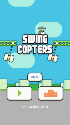 Hack Swing Copters - Không giới hạn điểm cao trên iOS