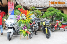 Hàng trăm xe mô tô PKL hội tụ mừng sinh nhật CLB mô tô Hà Nội
