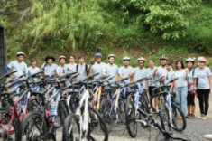 Hành trình đạp xe vì cộng đồng đến Mai Châu