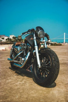 Harley Davidson phong cách samurai tại Việt Nam