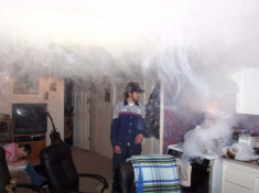 Hở hộp kỹ thuật có thể gây ngạt khói, bốc mùi ở chung cư