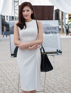 Hoa hậu, Á hậu Việt đọ sắc trắng ở sự kiện