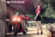 Hot Girl Tuyên Quang đọ dáng cùng Honda CBR600RR 2008