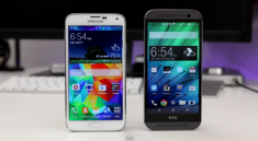 HTC One M8 và Samsung Galaxy S5