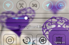 Hướng dẫn chèn hình nền vào thanh ControlCenter của iOS 7