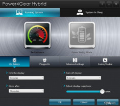 Hướng dẫn sử dụng công nghệ Power 4Gear trên laptop Asus