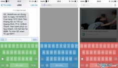 [iOS 7] Bàn phím tự đổi màu tùy theo ứng dụng được mở