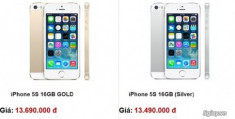 iPhone 5S tại VN giá thấp kỷ lục trước giờ ra mắt iPhone 6