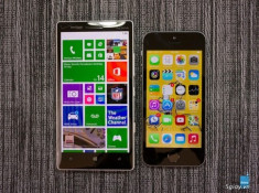 iPhone 5S và Nokia Lumia Icon ‘đọ dáng’