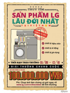 LG Việt Nam treo thưởng 100 triệu cho người giữ “đồ cổ” của hãng
