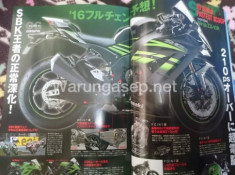 Lộ ảnh Kawasaki ZX-10R 2016 trên tạp chí Nhật Bản